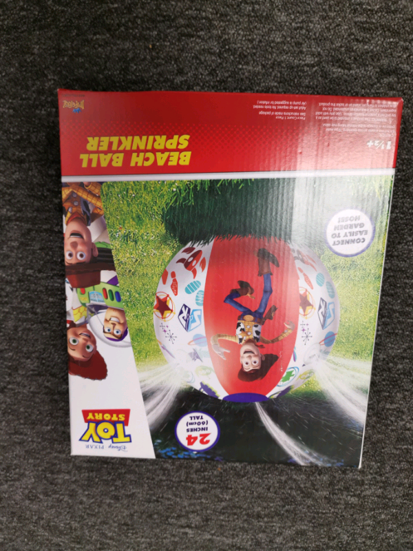 paw patrol beach ball sprinkler